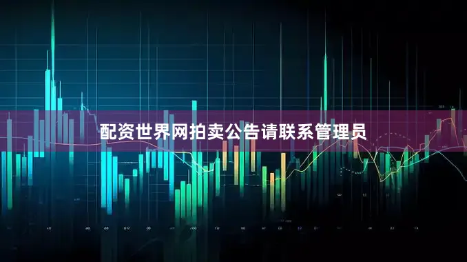 配资世界网拍卖公告请联系管理员